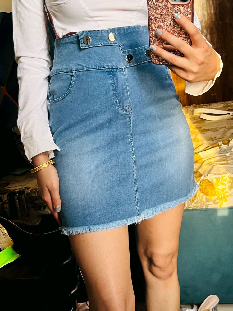 Denim Skirt