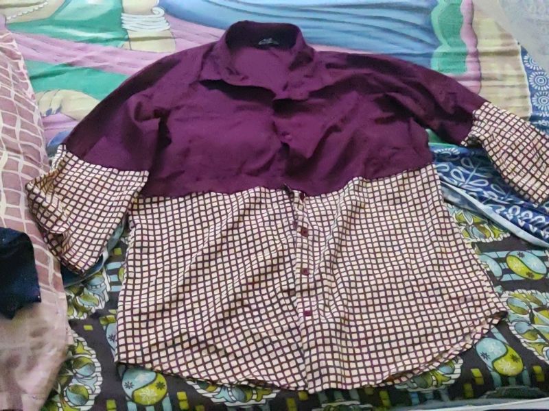 Women Double Coloured Shirt