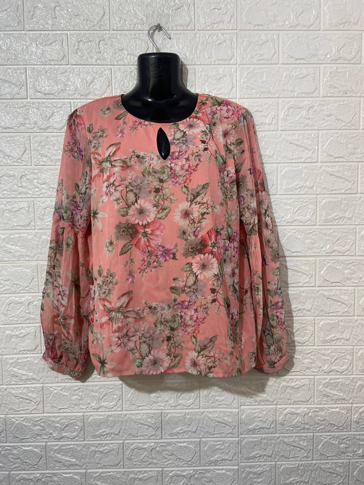 Women Peach Top | Bust 42 | Length 25