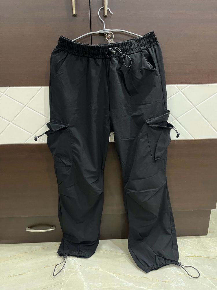 Black Parachute Pants