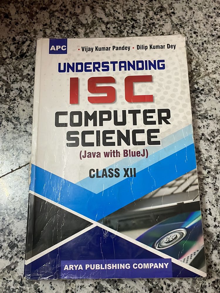 ISC Class  12  Computer Science Java With Blue J