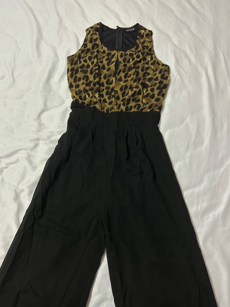 leopard print jumpsuit