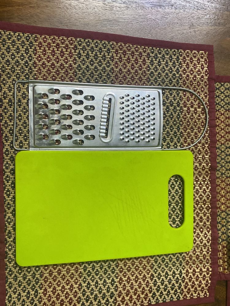 Chopping Board And Grater Combo