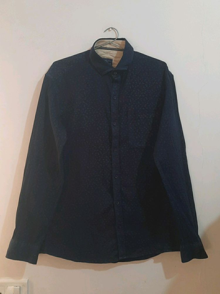 Navy Blue Shirt For Men