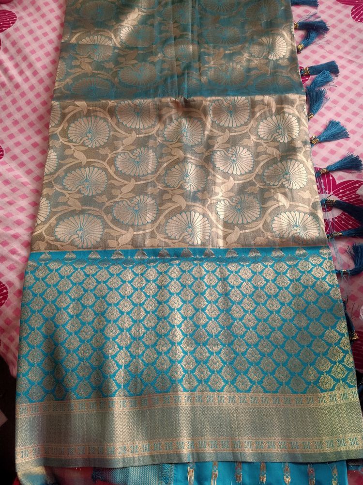 Kanjiwaram Festival Brand New Sari