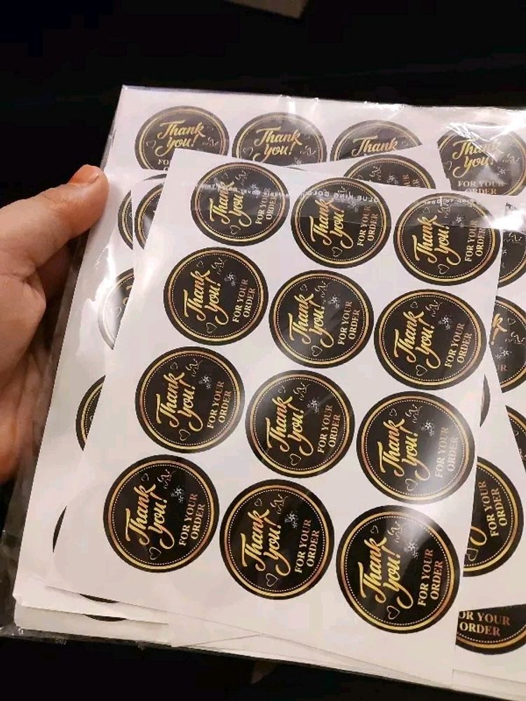 Thank You for Your Order Stickers (Pack of 200)