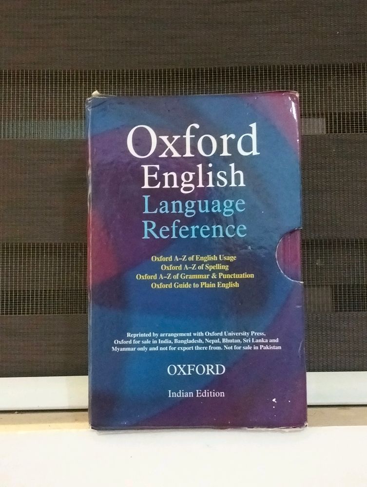 OXFORD ENGLISH LANGUAGE REFERENCE | INDIAN EDITION