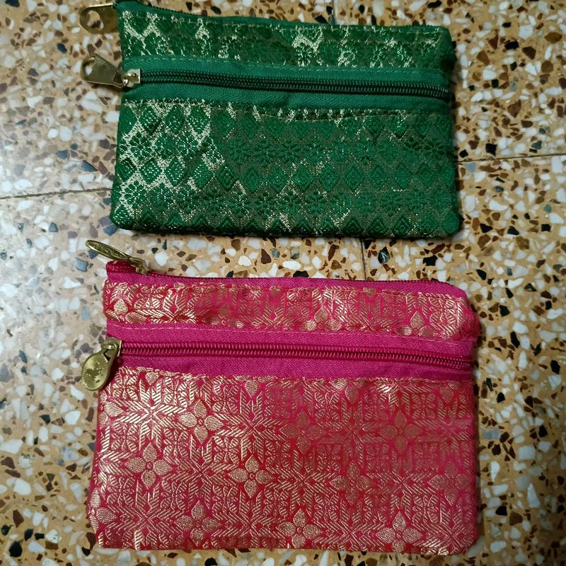 Two Combo Clutch And Hand Wallet For Women 😍Rs80