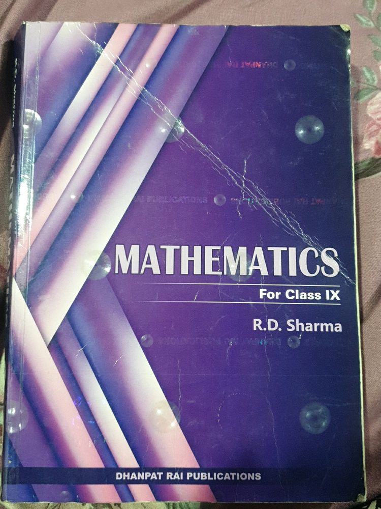 RD SHARMA IX MATHS