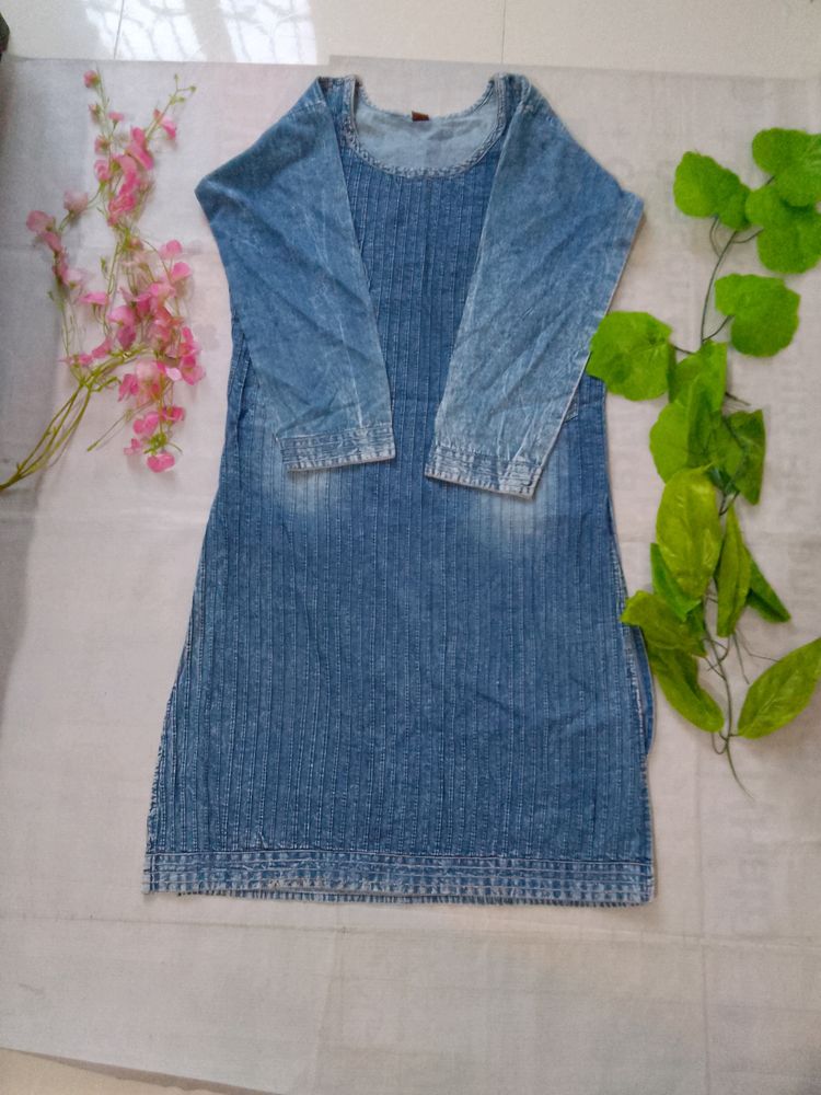 Denim Kurti