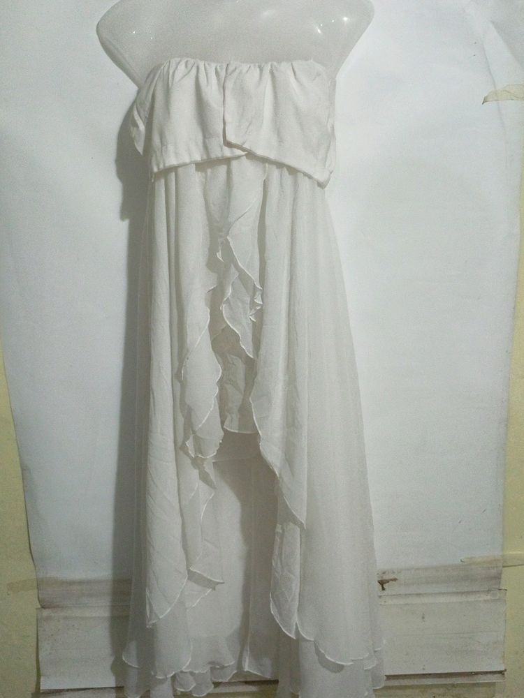 WHITE  PRINSESS DRESS