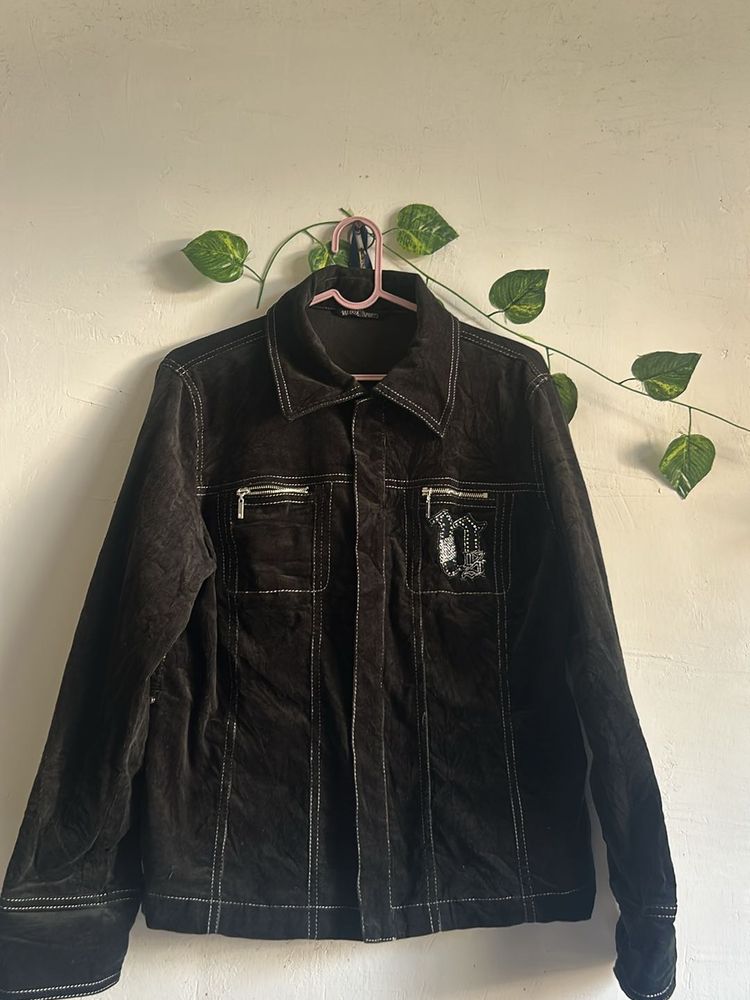 Vintage velvet jacket