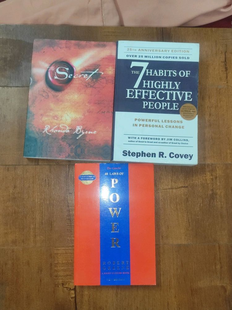 3 International Bestselling Books Set