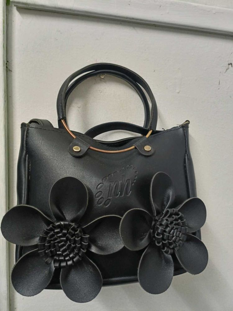 New Black Sling Bag Without Price Tag