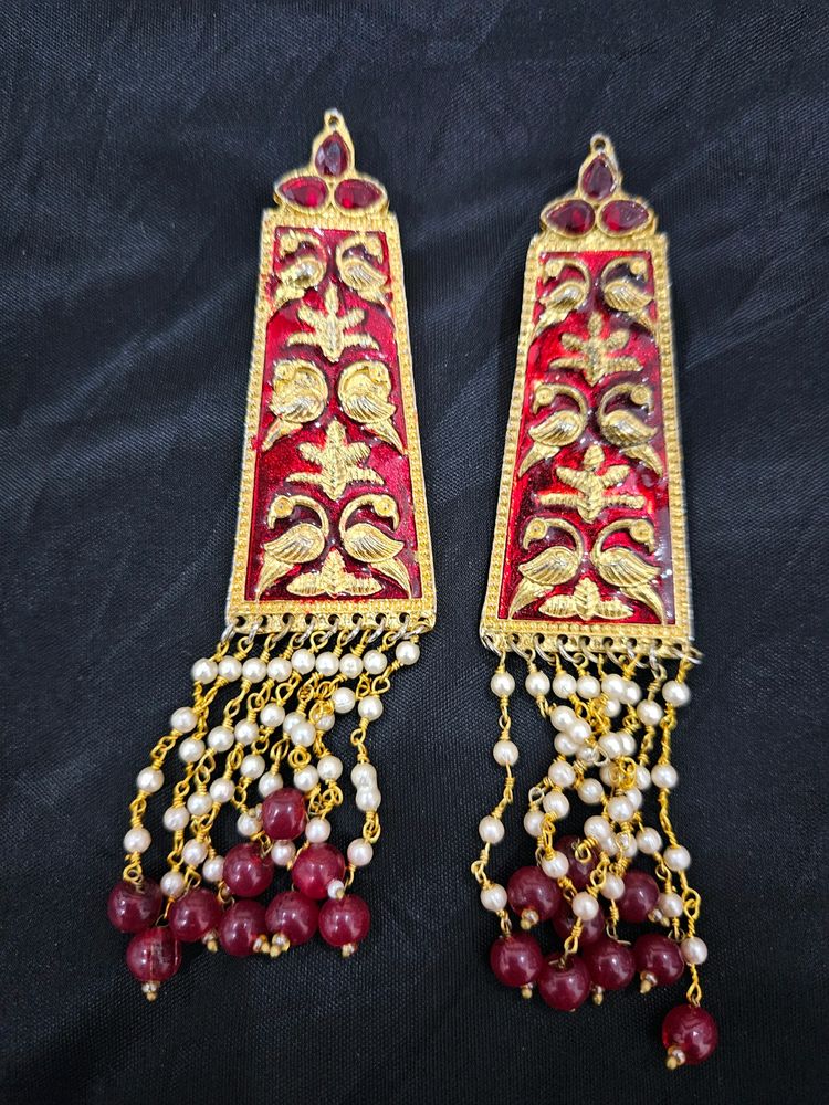 Meena Work Earings