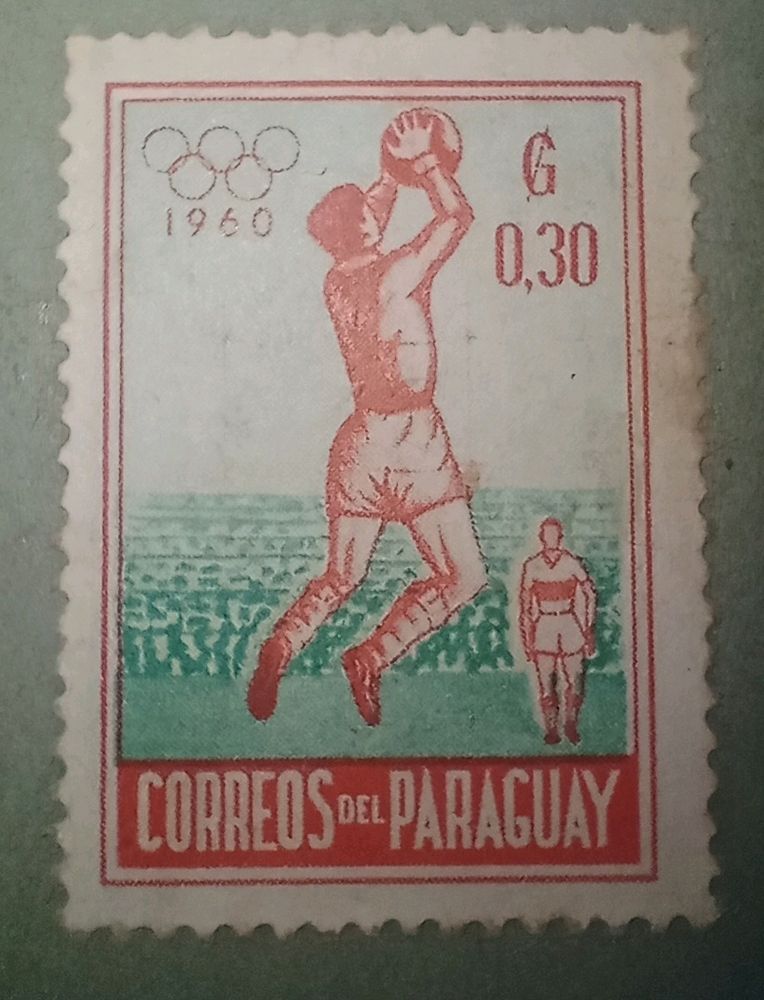 Olimpic Stamp Of 1960