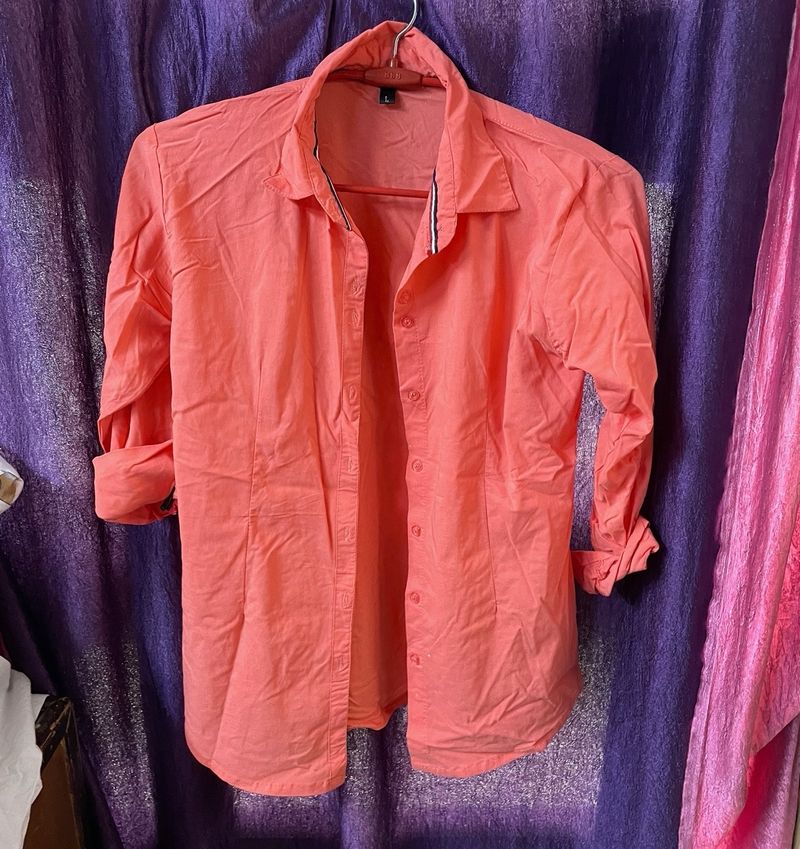 CORAL WOMEN STRETCHY SHIRT