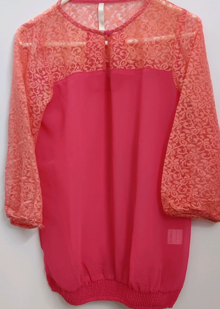 Pink Designer Top