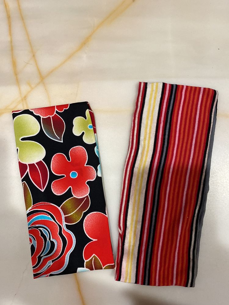 Printed Hairband Combo Of 2