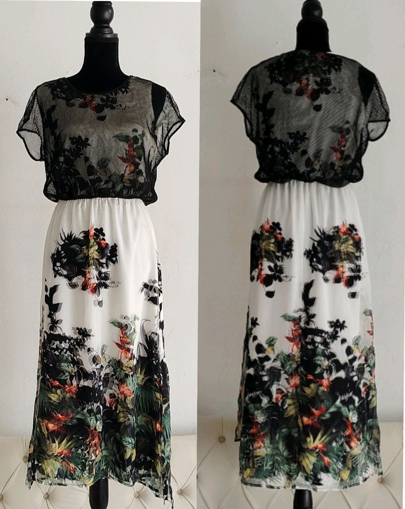 Floral Printed Maxi