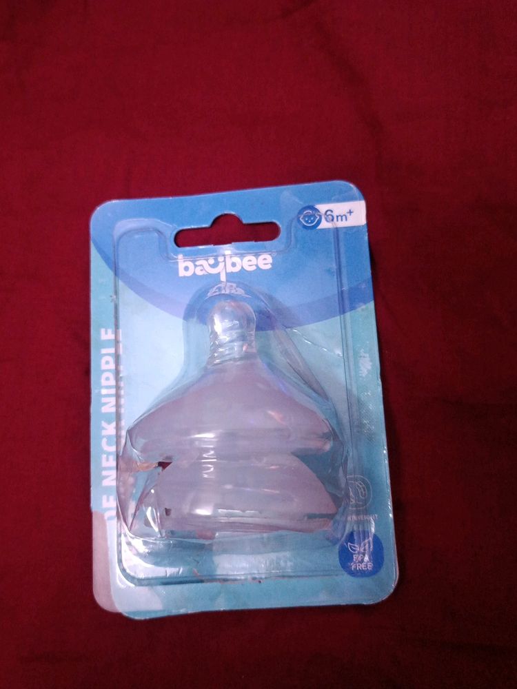 Baybee Wide Neck Feeding Bottle Nipples