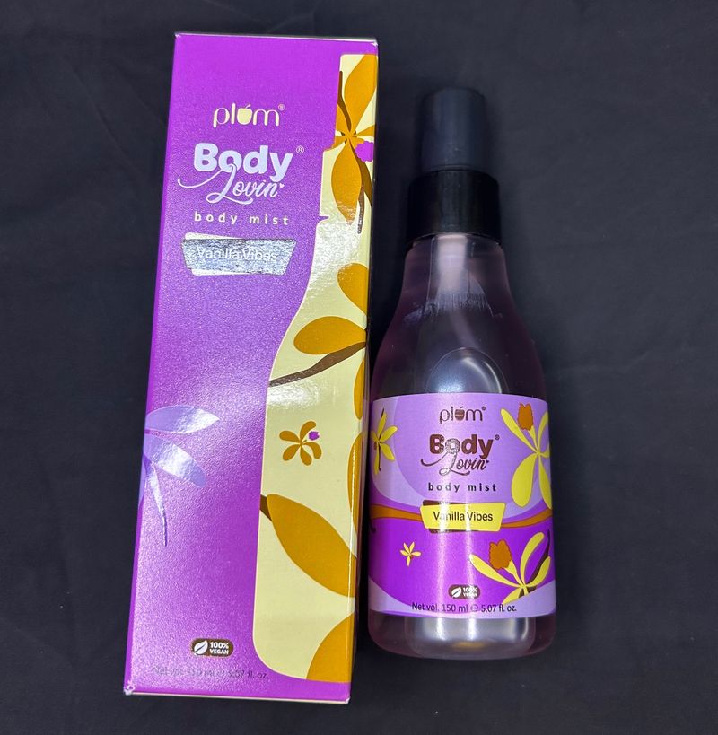 Plum Body Mist Vanila Vibes