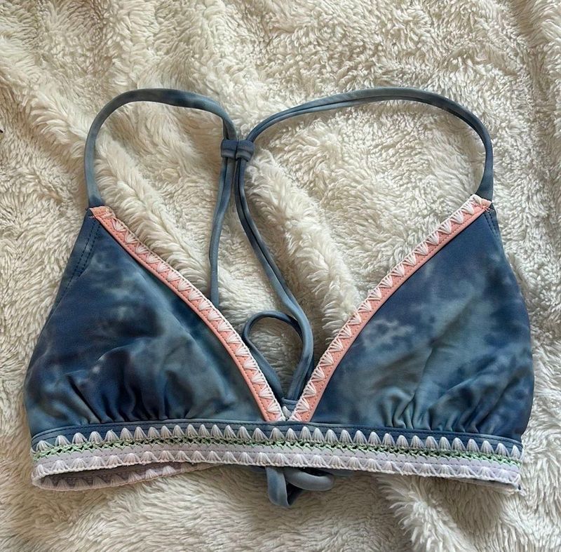 womens Blue Padded Bra