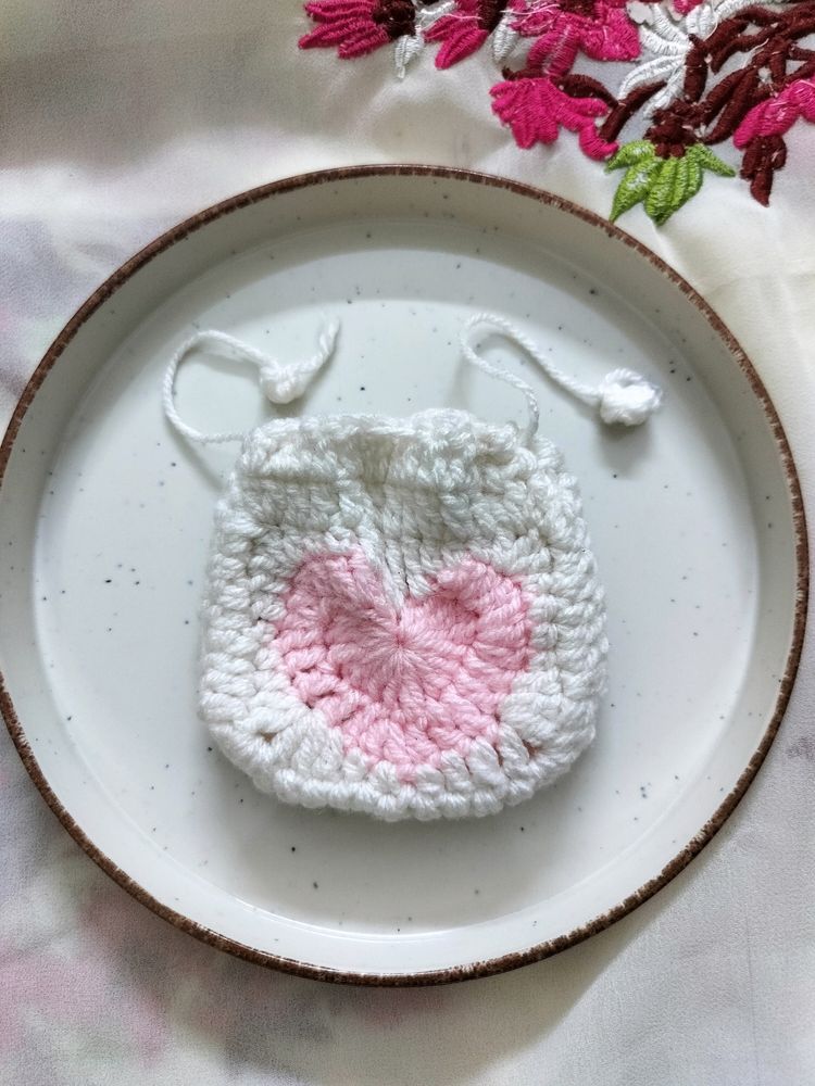 Aesthetic Crochet Sachet.