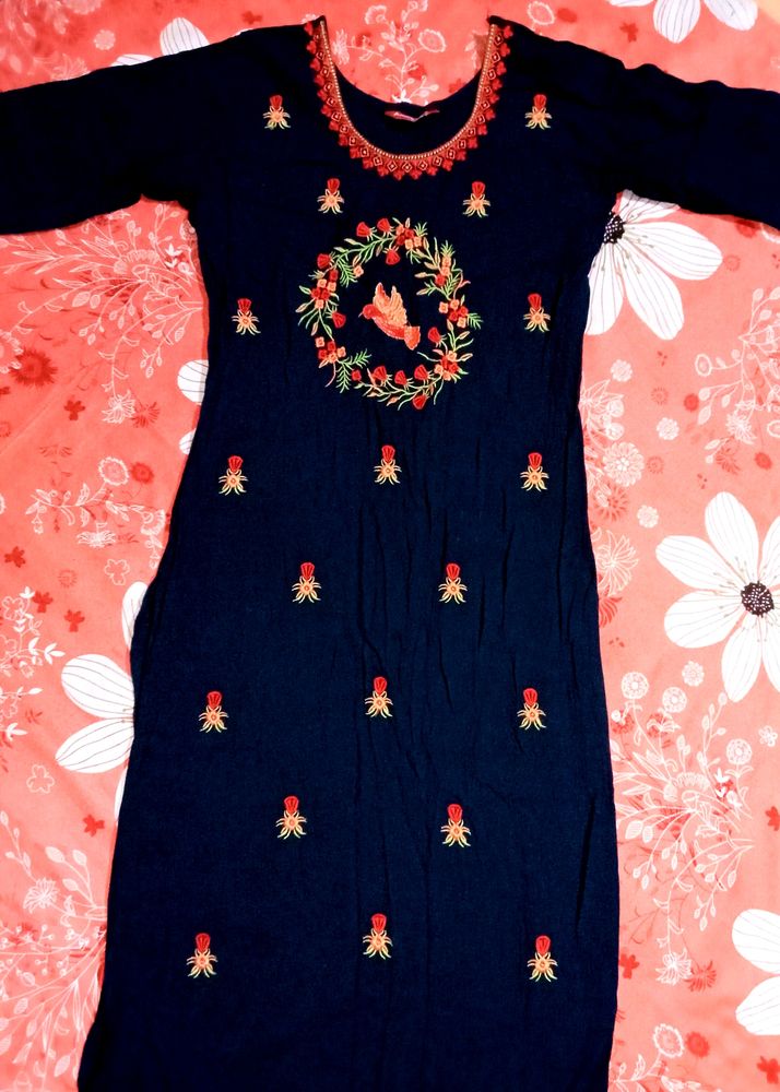 Rayon Trendy Kurti