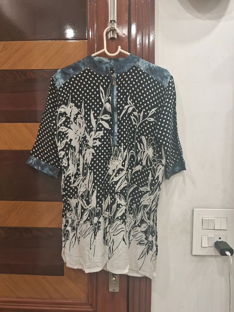 DENIM KURTI TOP