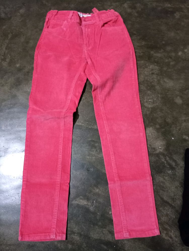 Girl's Velvet Jeans