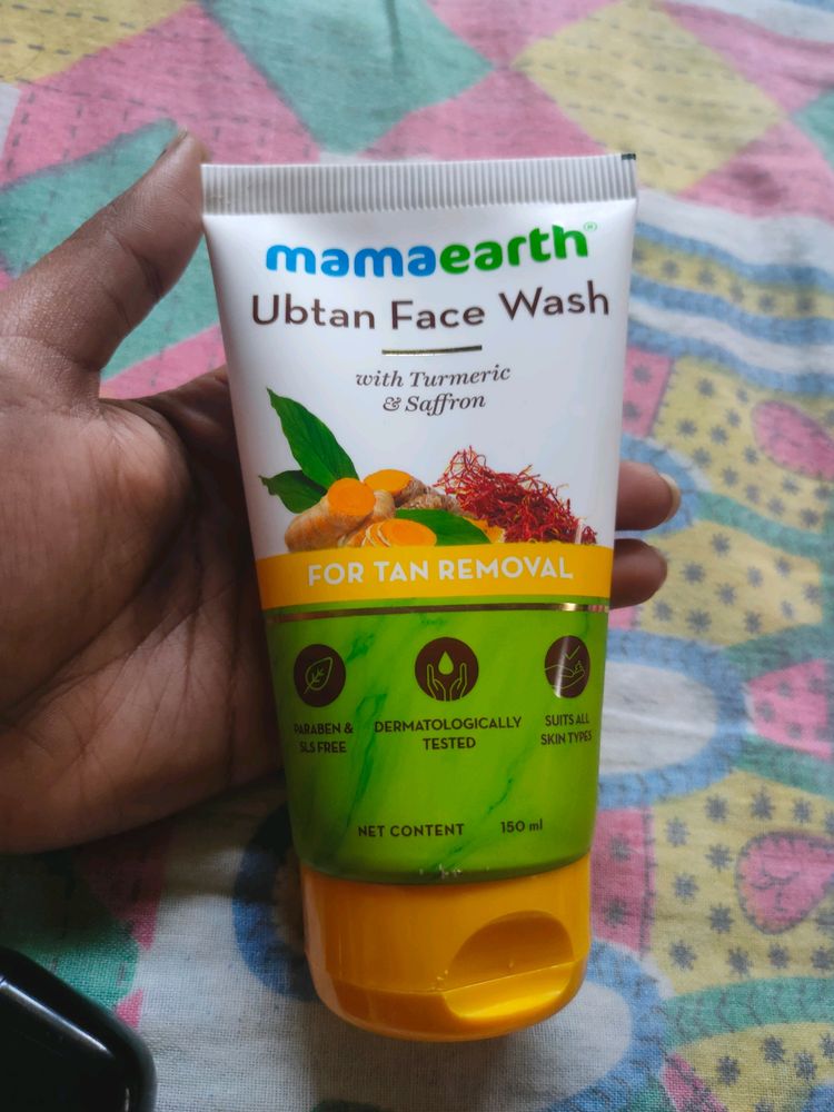 Mamaearth Ubtan with Turmeric & Safron Face Wash