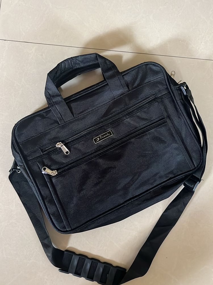 Unused Black Office Bag