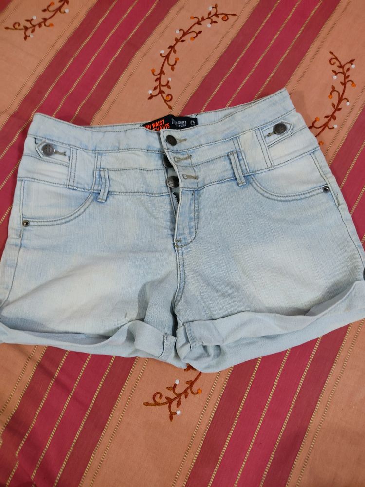 Smart High Waist Shorts