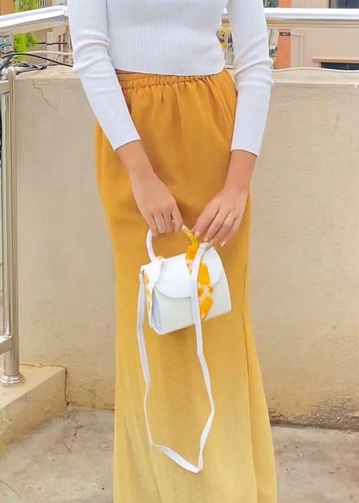 Ombre Long Skirt💛