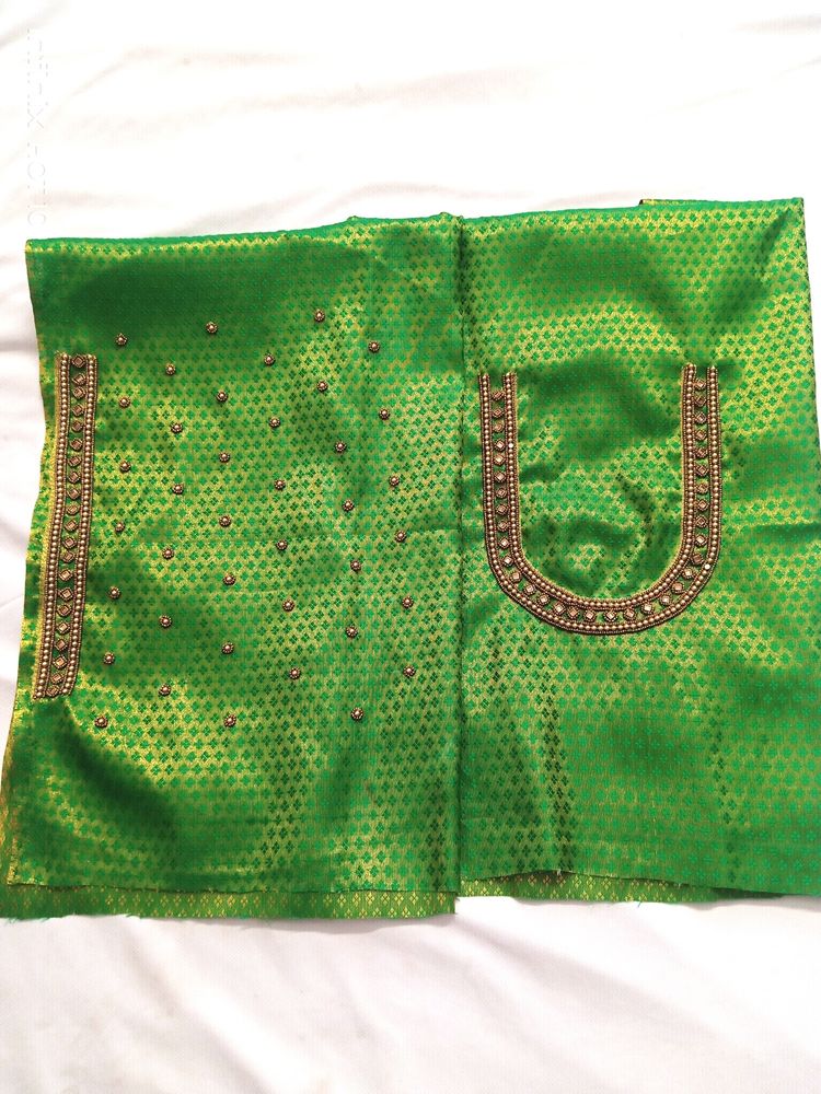 Aari Work Blouse Piece