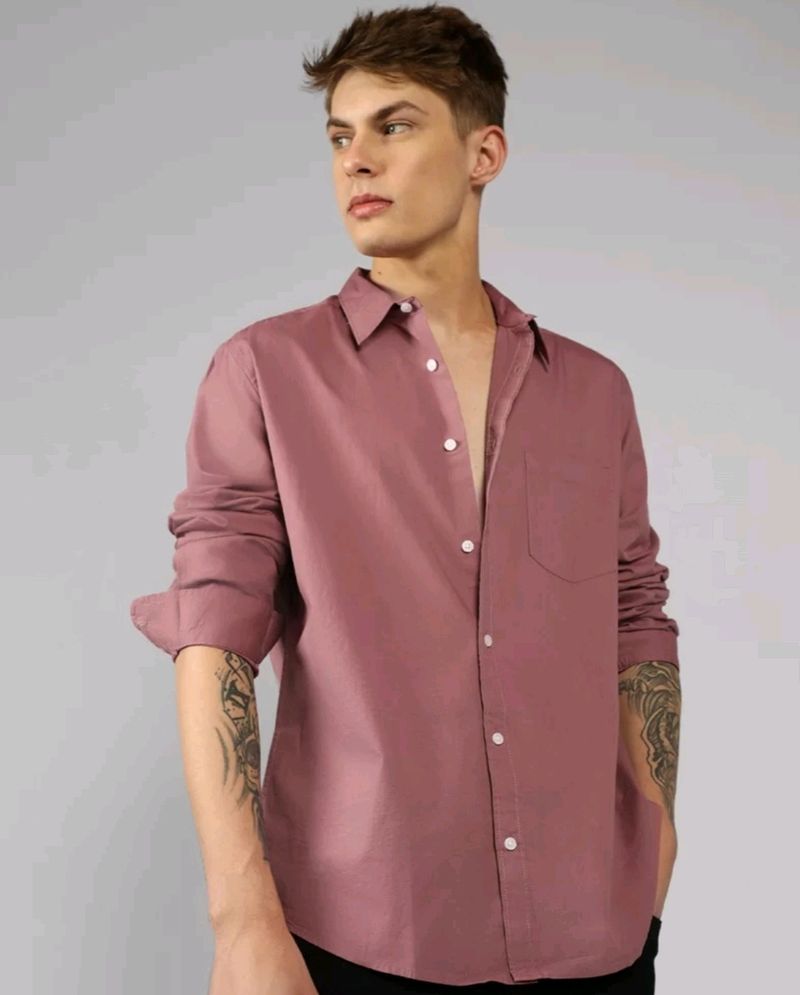 Dennis Lingo Pink Shirt S size