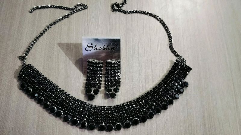 Black Stone Necklace