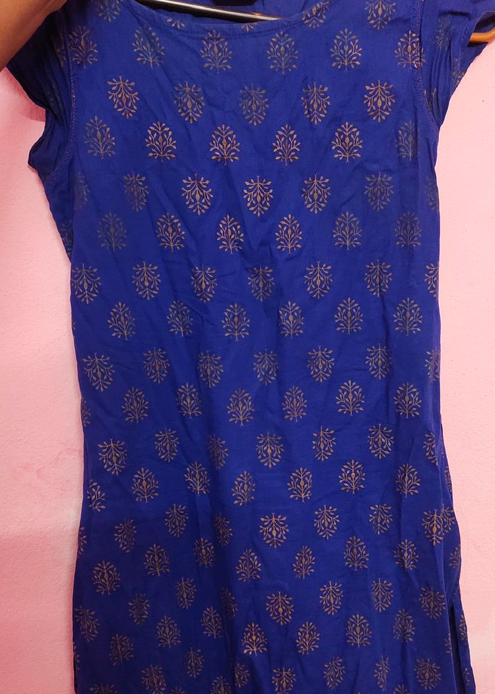 Royal Blue Kurthi