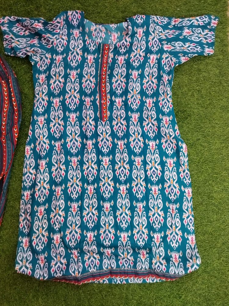 Kurta Pant Dupatta Set XXL