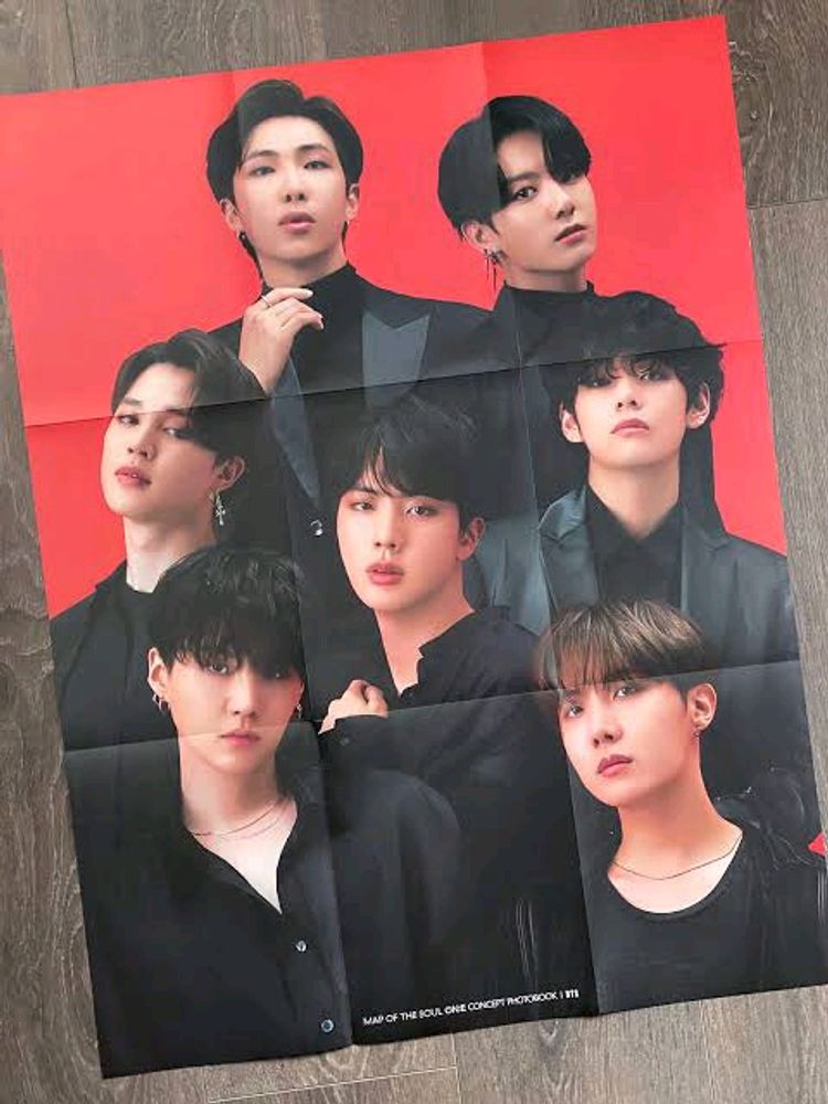 Bts Mots Concept Book Official Poster