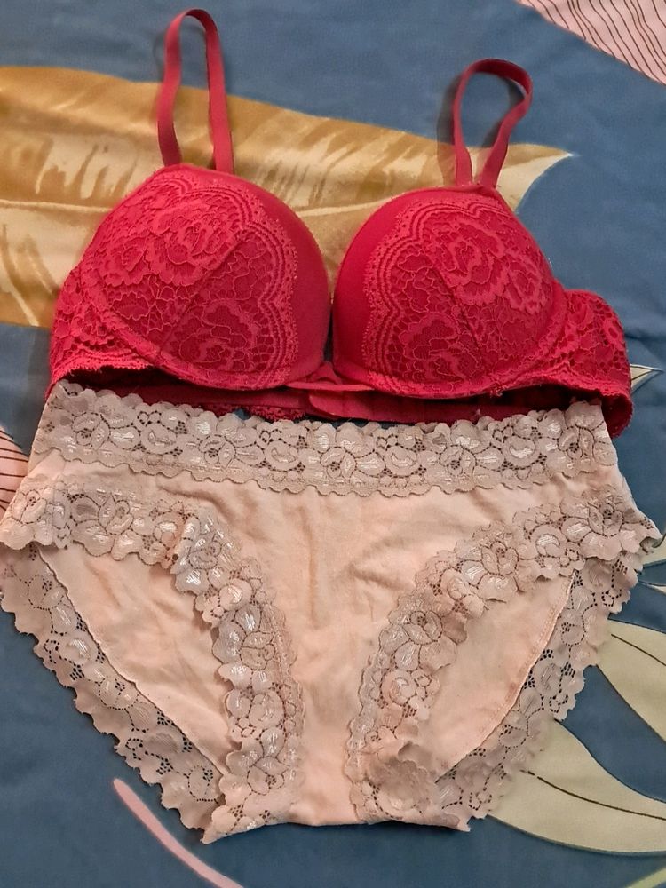 Combo Of Sevan Imported Fabric Bra N Panty