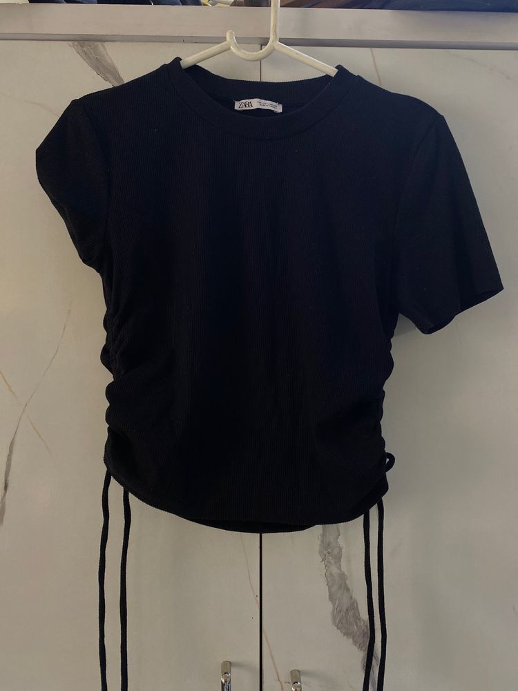 Zara ruched top