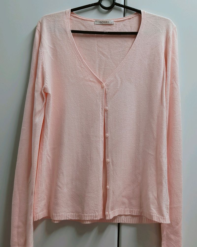 Peach Cardigan