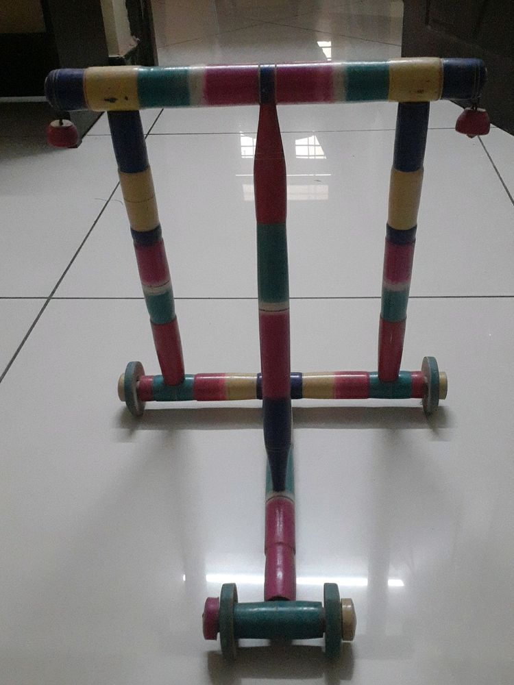 Traditional Wooden Walker For Kids