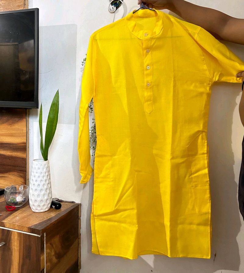 Kurta Yellow