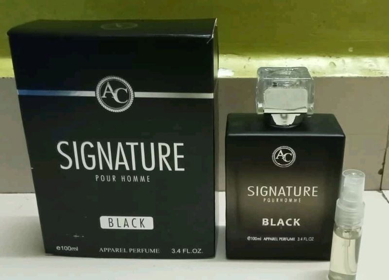 AEROCARE SIGNATURE POUR HOMME BLACK APPAREL PERFUM