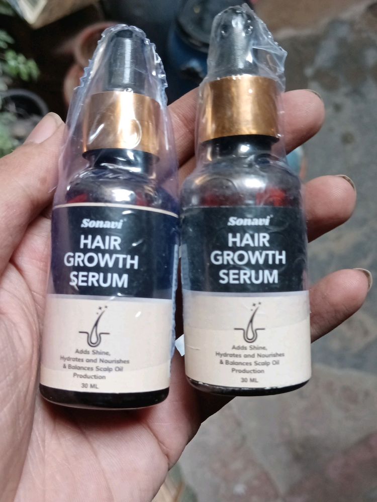 Newly Seal Pack Of 2 Hair Growth Serum