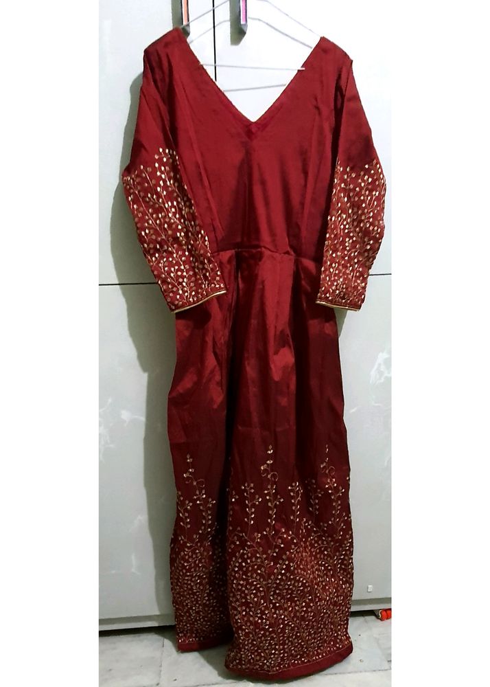 Gown With Dupatta