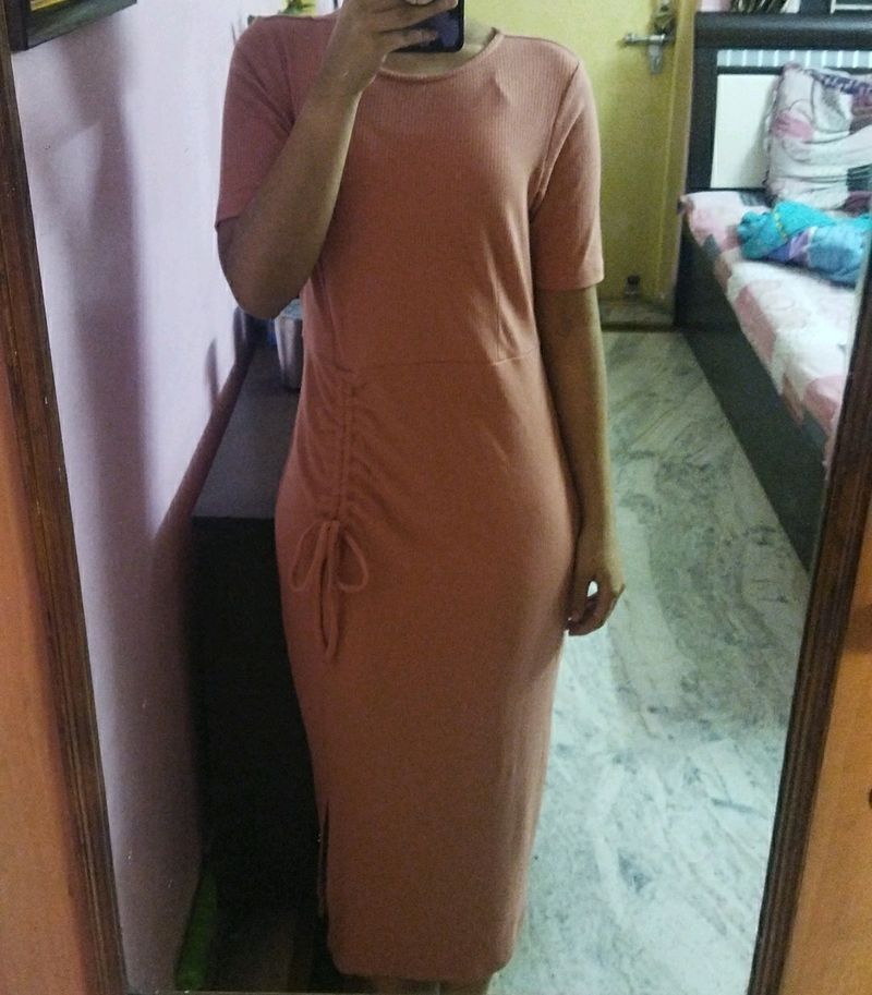 Peach Dress, Size S